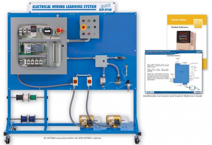 Vfd Plc Wiring Learning System 85 Mt6ba, How To Learn Control Wiring